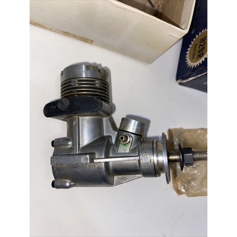 Vintage 1964 OS Max H29R RACING CL Speed Engine H 29 R Motor Model Airplane AG - Picture 3 of 14